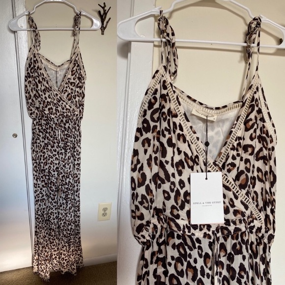 SPELL & THE GYPSY Bodhi Leopard Jumpsuit - Picture 8 of 8